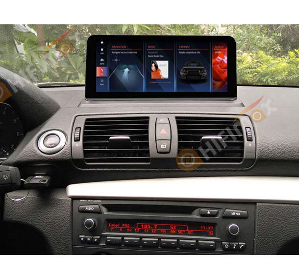 10.25'' BMW 1 Series E87 (2006-2012) Android 14 GPS screen CarPlay Android Auto