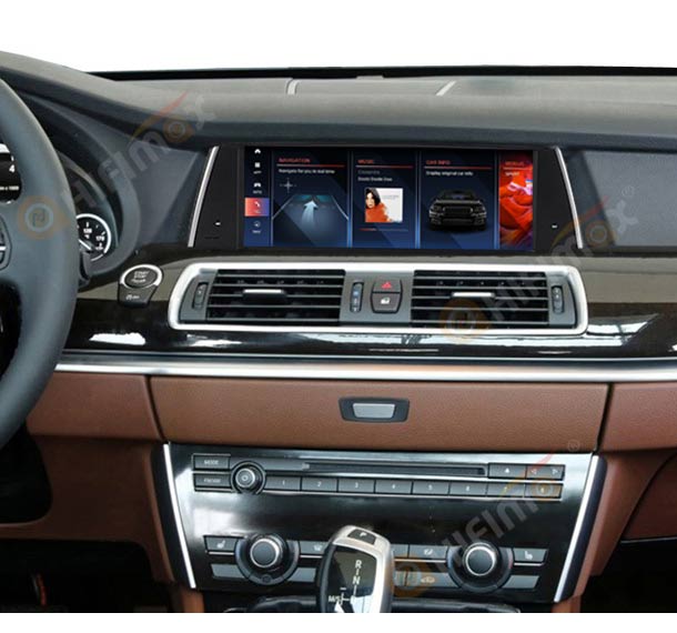 10.25'' BMW 5 Series GT F07 (2011-2017) Android 13 GPS CarPlay Android Auto screen