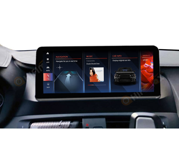 10.25'' BMW X3/X4 F25/ F26(2011-2016) Android 14 GPS CarPlay Android Auto (LHD)