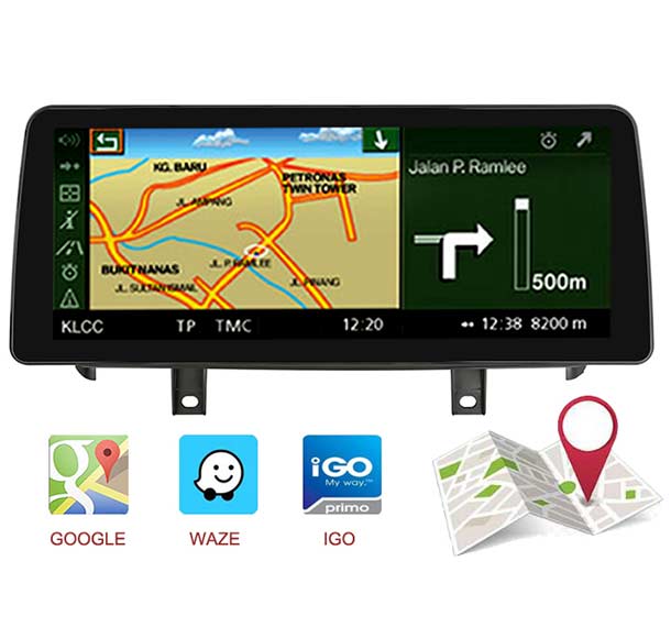 12.3'' Android 14 GPS screen for BMW X5 F15 (2014-2017) CarPlay Android Auto