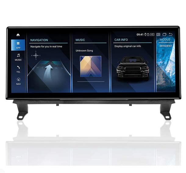 12.3'' Ultra Android 13 GPS for BMW X5 X6 E70 E71 (2007-2014) CarPlay Android Auto screen