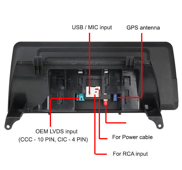 12.3'' BMW X5 E70 X6 E71 (2007-2014) Android 14 GPS Navigation CarPlay Android Auto