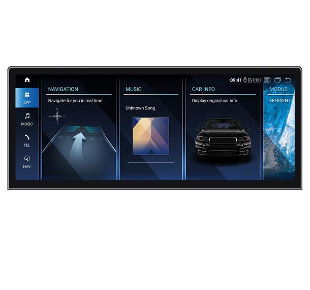 12.3'' Ultra Android 13 GPS screen for BMW i3 I01 (2014-2020) wireless CarPlay Android Auto