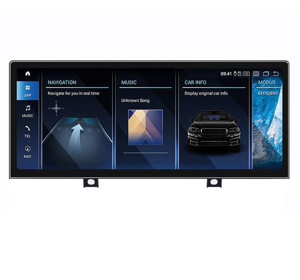 12.3'' Ultra Android 13 GPS navi for BMW 2 Series F45 MPV (2013-2018) CarPlay Android Auto screen