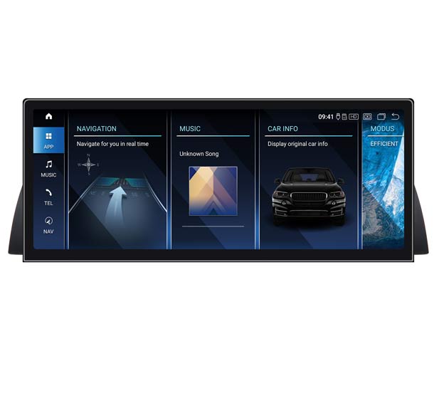 12.3'' Ultra Android 13 GPS screen for BMW 7 Series E65/E66 (2005-2009) CarPlay Android Auto