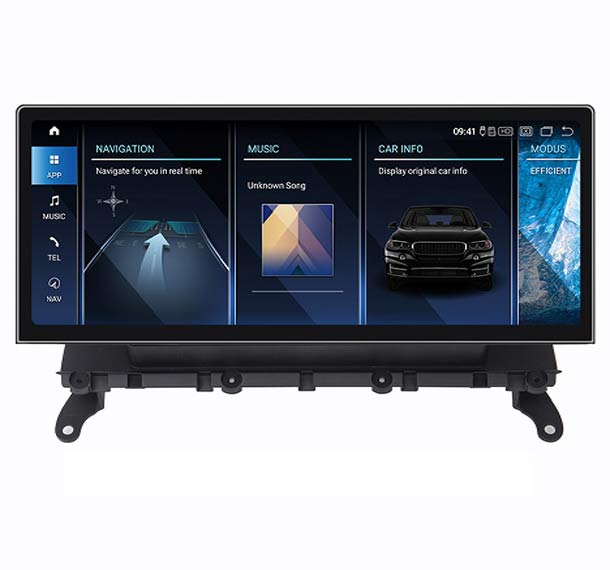 12.3'' Ultra Android 13 GPS for BMW X3/X4 F25/F26(2011-2017) CarPlay Android Auto