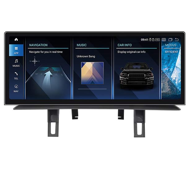 12.3'' Ultra Android 13 GPS for BMW E87 E81 E82 E88 (2006-2012) CarPlay Android Auto screen