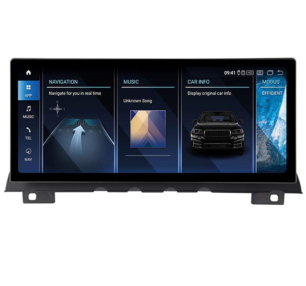 12.3'' Ultra Android 13 GPS screen for BMW 7 Series F01/F02 (2009-2015) CarPlay Android Auto