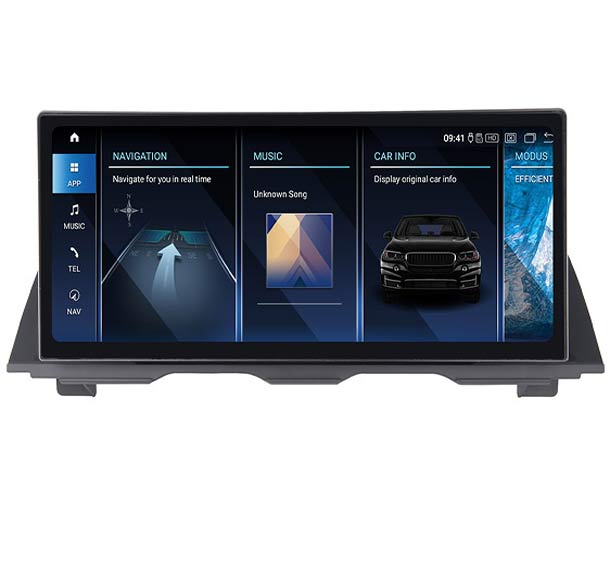 12.3'' Ultra Android 13 GPS for BMW 5 Series F10/F11 F18 (2011-2016) CarPlay Android Auto screen