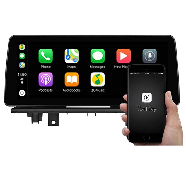 12.3'' Android 13 GPS for BMW X1 X2 F48 (2016-2020) wireless CarPlay Android Auto