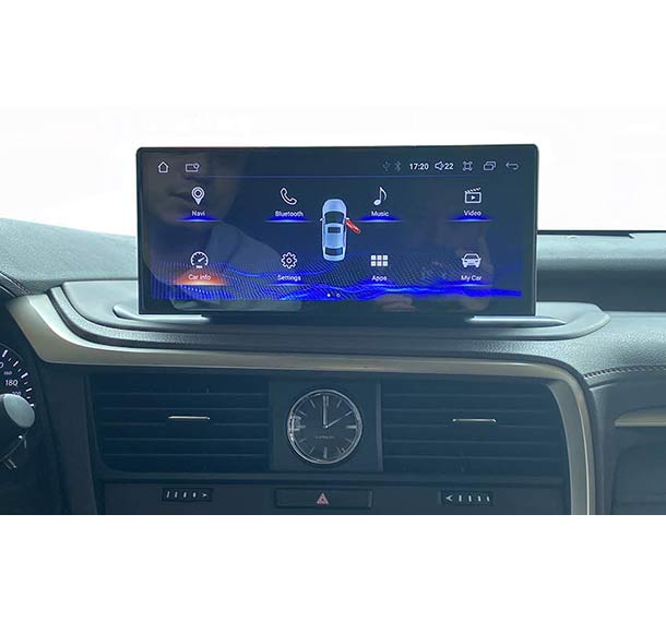 12.3'' Ultra Android GPS Screen for Lexus RX (2020-2022) CarPlay Android Auto