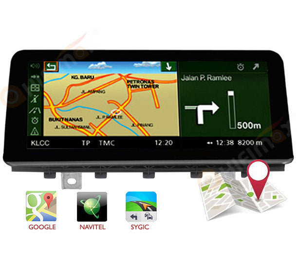 10.25'' BMW X5 F15 (2014-2017) Android 13 GPS wireless CarPlay Android Auto screen